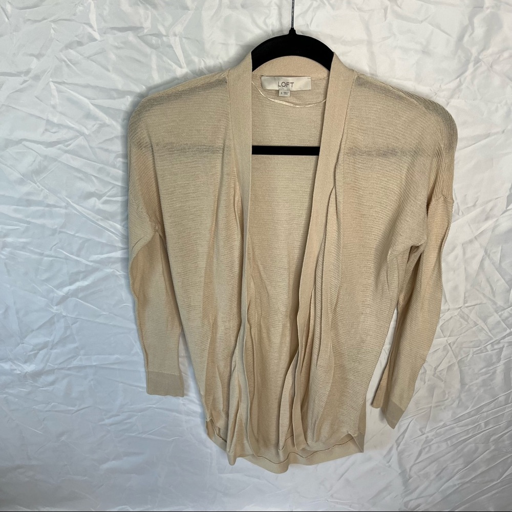 Loft light weight cardigan - xs